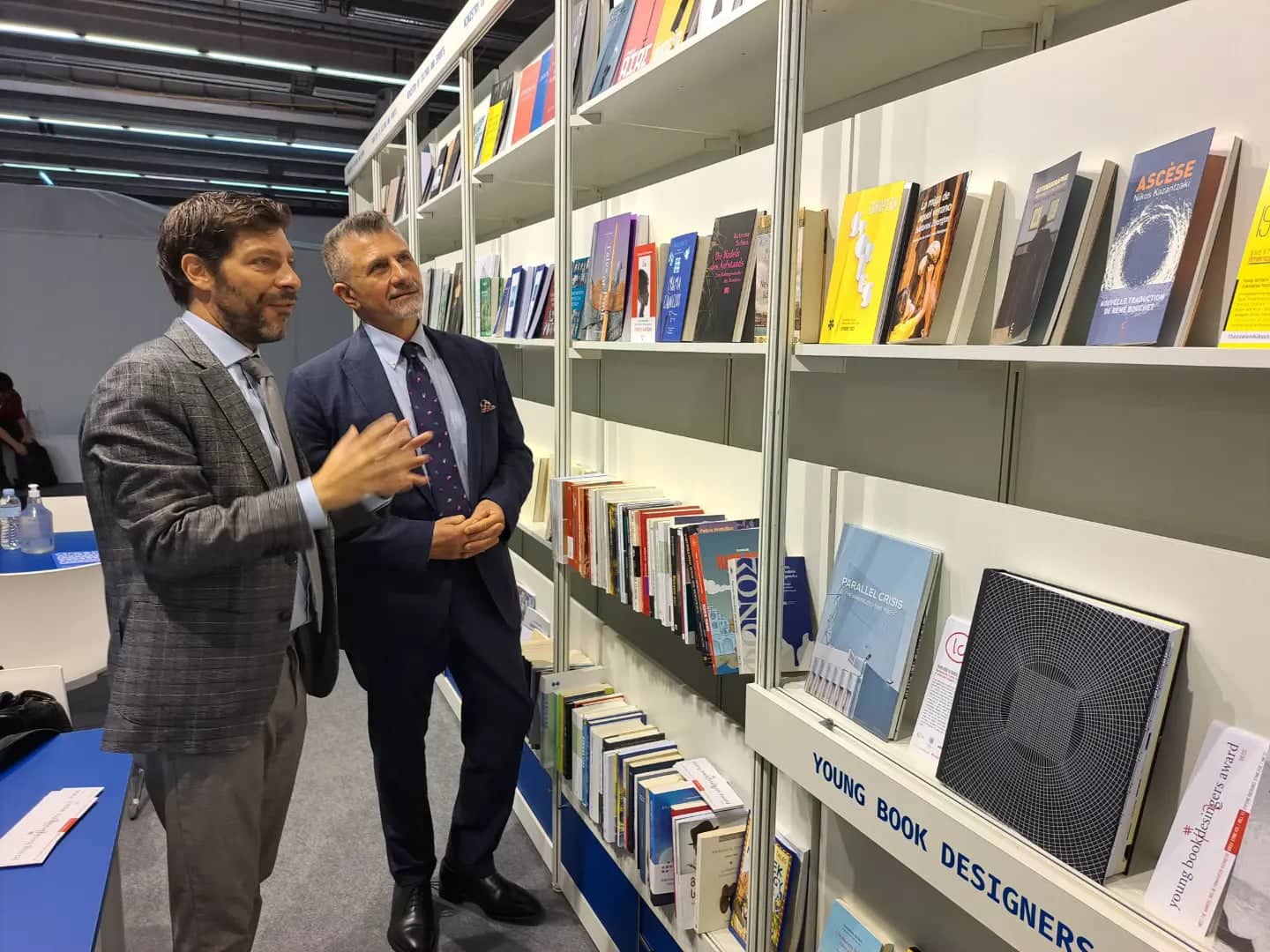 Ο Υφυπουργός Πολιτισμού Δρ Γιάννης Τουμαζής συναντήθηκε με τον κ. Νικόλα Γιατρομανωλάκη, Υφυπουργό Σύγχρονου Πολιτισμού Ελλάδας